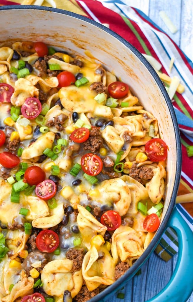 Taco Tortellini Skillet - 4 Sons 'R' Us