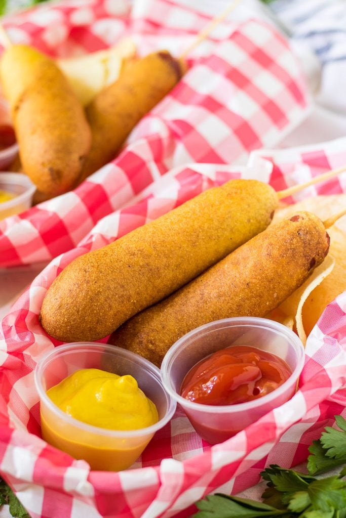 frozen corn dogs