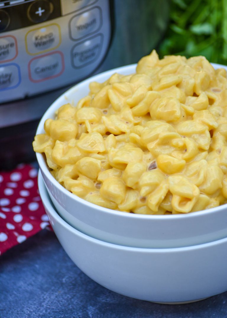 Instant Pot Shells & Cheese 4 Sons 'R' Us
