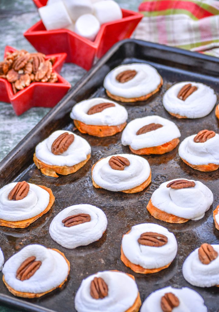 Sweet Potato Casserole Bites - 4 Sons 'R' Us