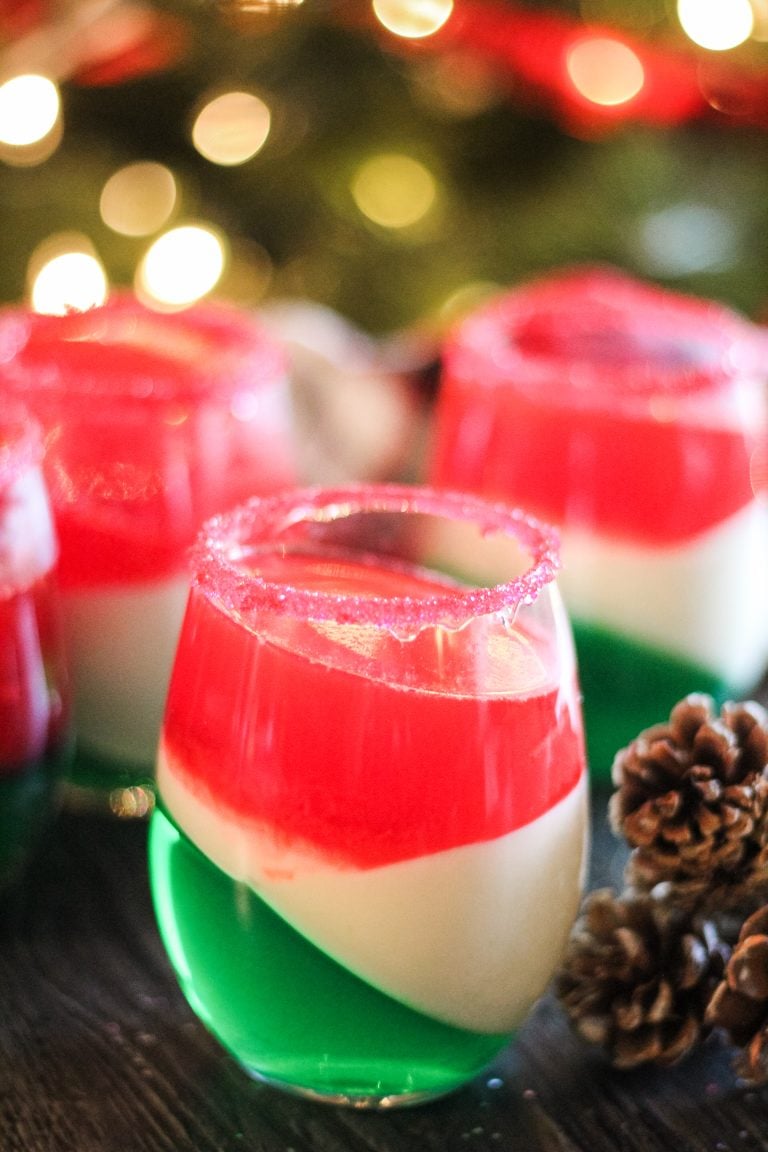 Christmas Jello Cups