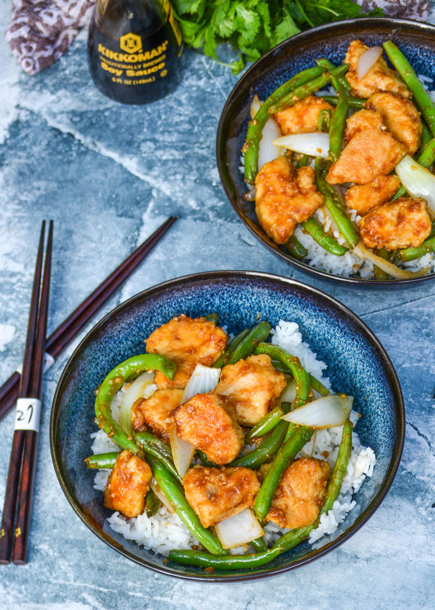 Copy Cat Panda Express Chicken & Green Beans 4 Sons 'R' Us