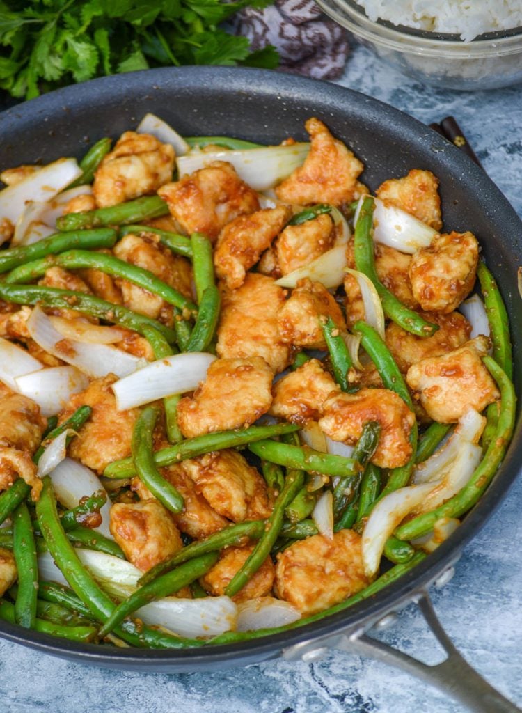 Copy Cat Panda Express Chicken & Green Beans