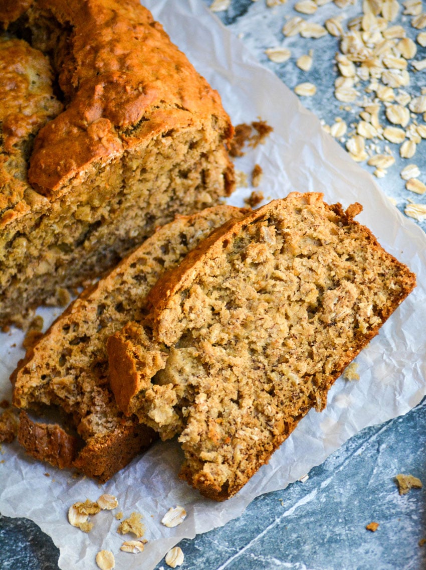 Healthy-Banana-Oat-Bread-9 - 4 Sons 'R' Us