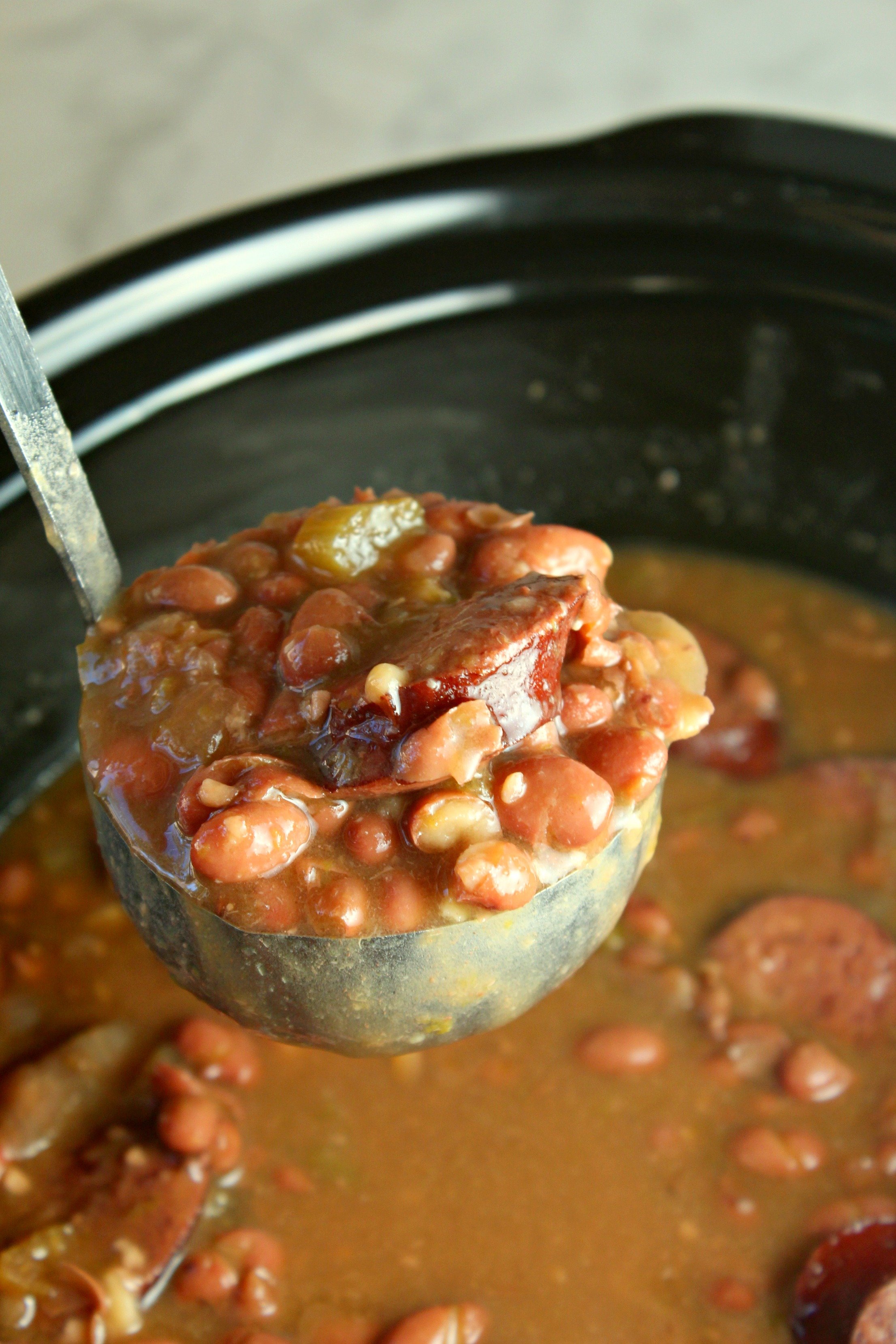 Slow Cooker Cajun Red Beans And Rice - 4 Sons 'R' Us