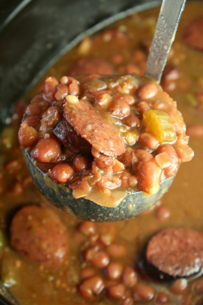 Crock-Pot® Slow Cooker Cajun Red Beans and Rice - Ev's Eats