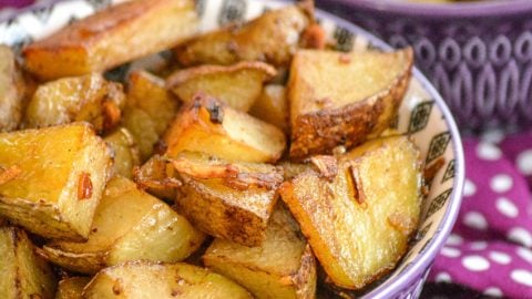 Crispy Onion Soup Potato Roast