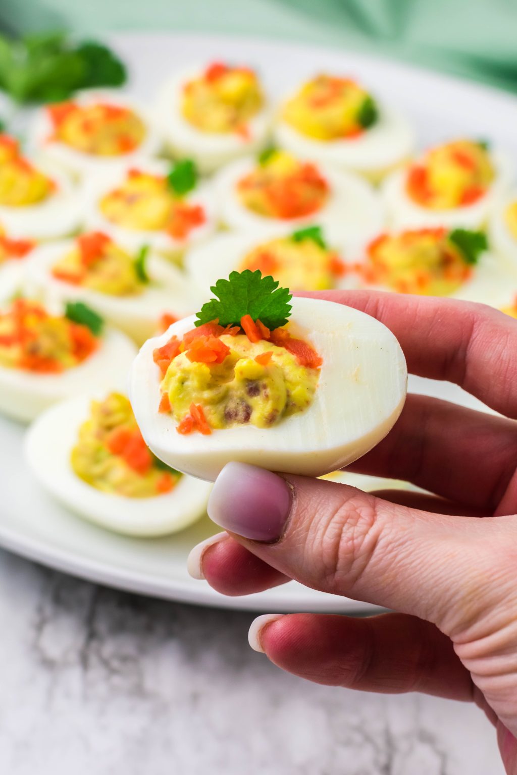 Irish Corned Beef & Cabbage Deviled Eggs 4 Sons 'R' Us