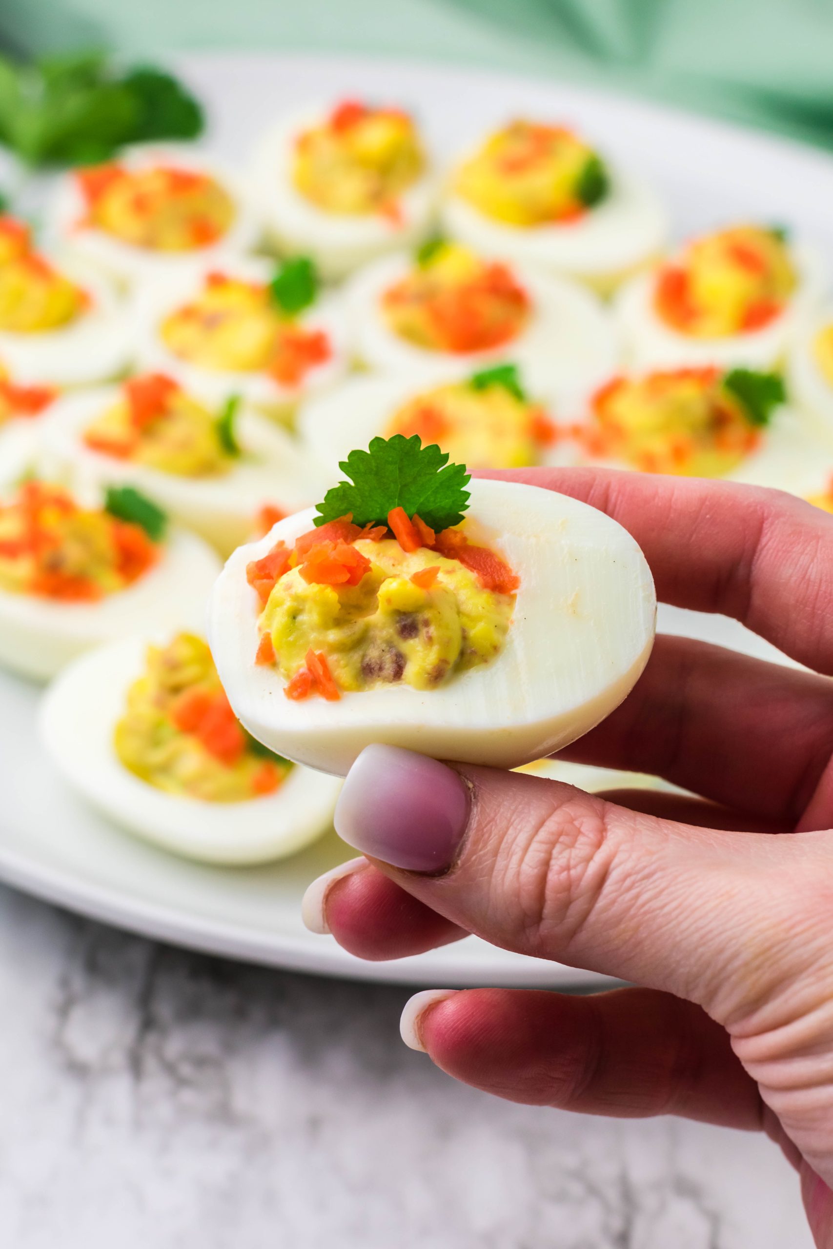 Irish Corned Beef & Cabbage Deviled Eggs 4 Sons 'R' Us
