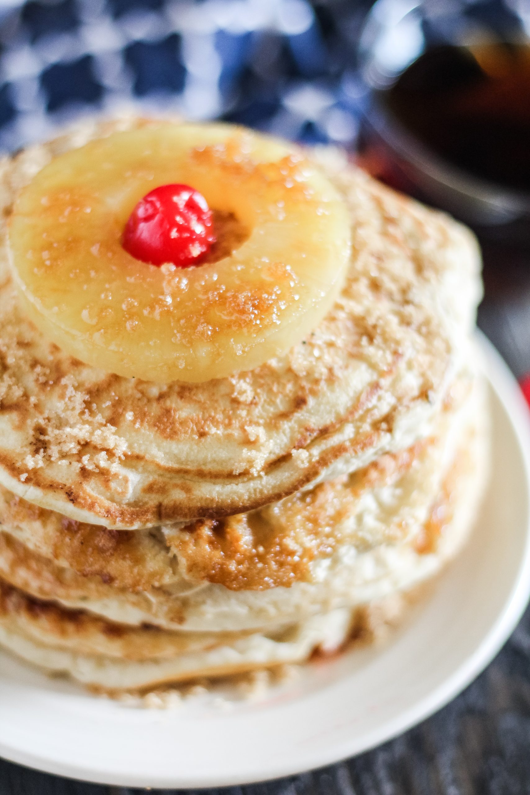 Pineapple Upside Down Pancake Stack 4 Sons R Us