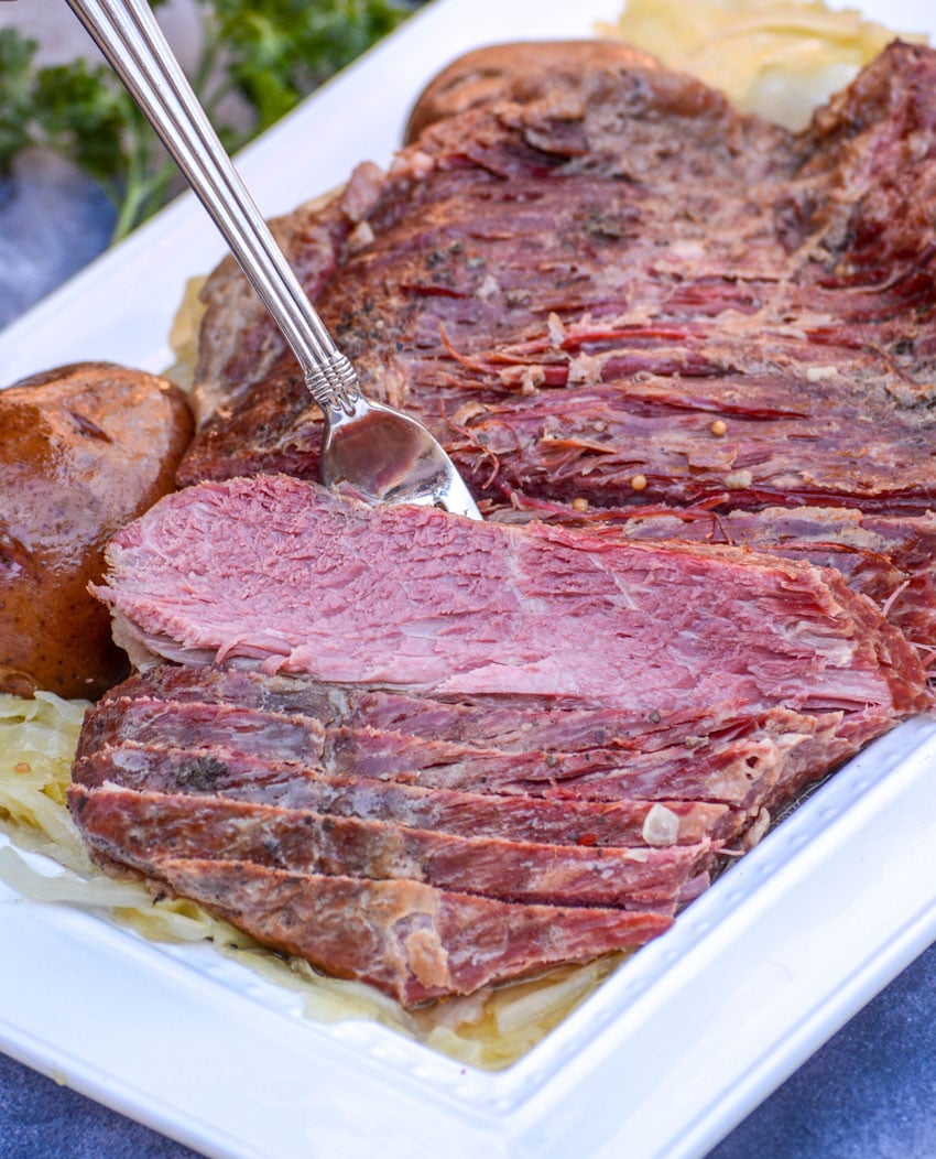 One Pot Corned Beef Cabbage & Potatoes