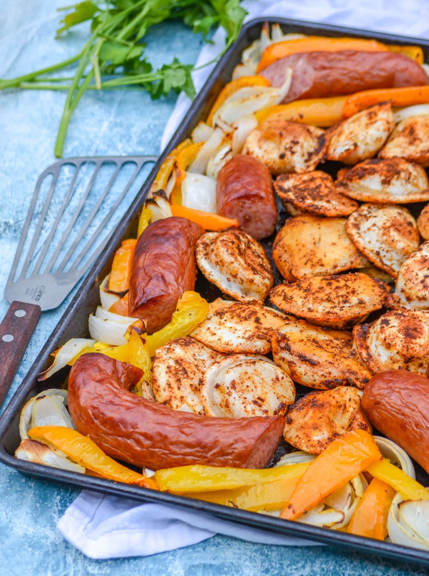 One Pan Smoked Sausage and Rice - The Seasoned Mom