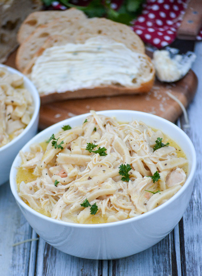 Instant Pot Creamy Chicken & Noodles - 4 Sons 'R' Us