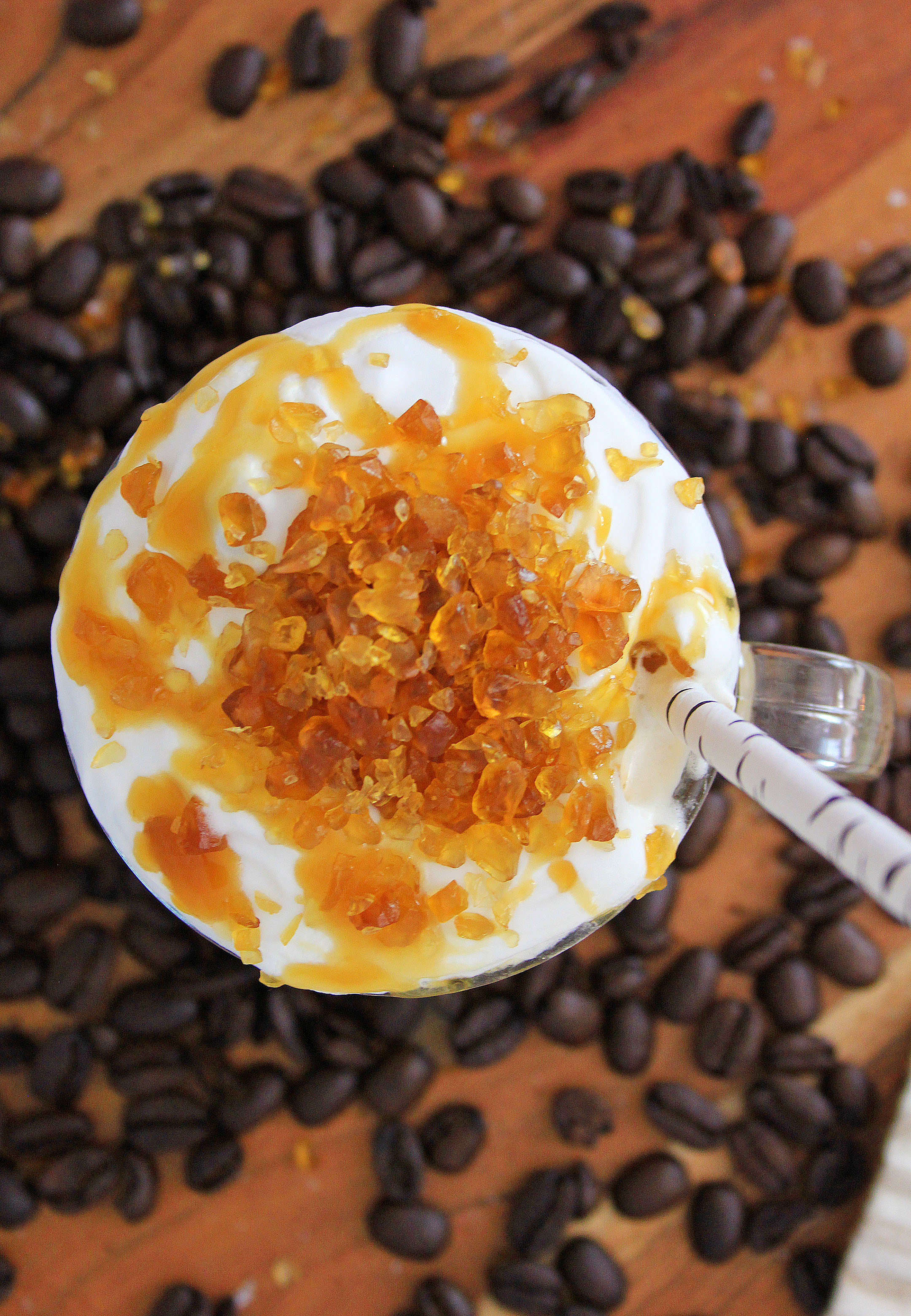 Cold Creme Brulee Coffee with Caramel 4 Sons 'R' Us