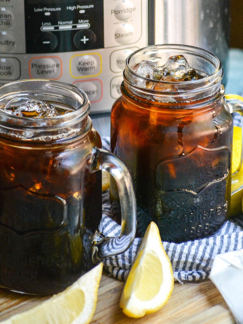The Very Best Instant Pot Iced Tea - Plant Based Instant Pot