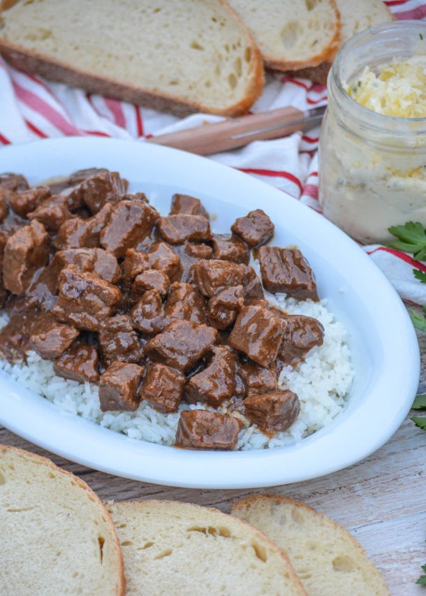 Beef Tips In Brown Gravy - 4 Sons 'R' Us