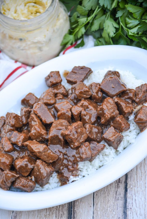 Beef Tips In Brown Gravy 4 Sons 'R' Us