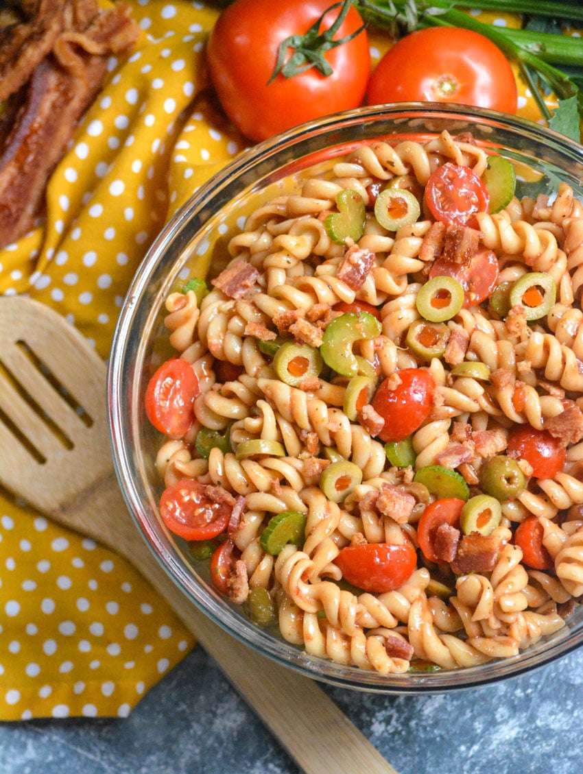 Bloody Mary Pasta Salad - 4 Sons 'R' Us