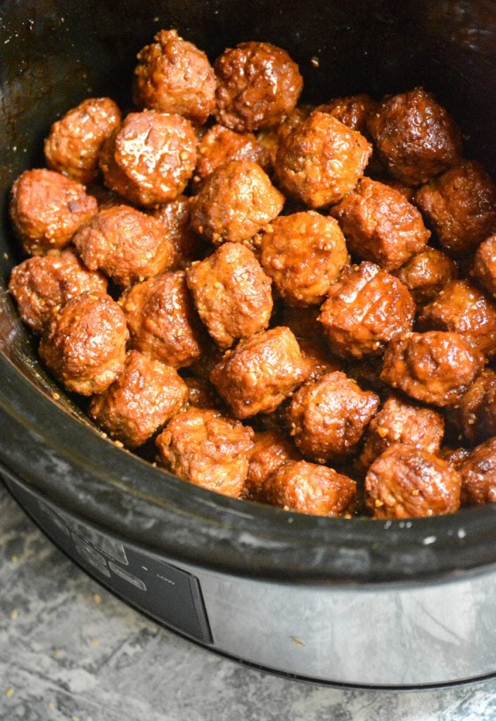 Asian Crockpot Meatballs - Tornadough Alli