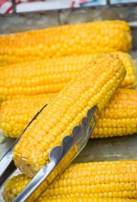 Smoked Corn On The Cob with Honey Butter