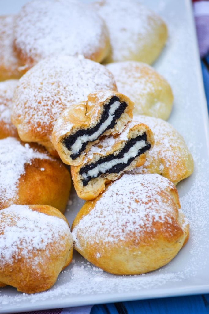 State Fair Style Air Fryer Fried Oreos