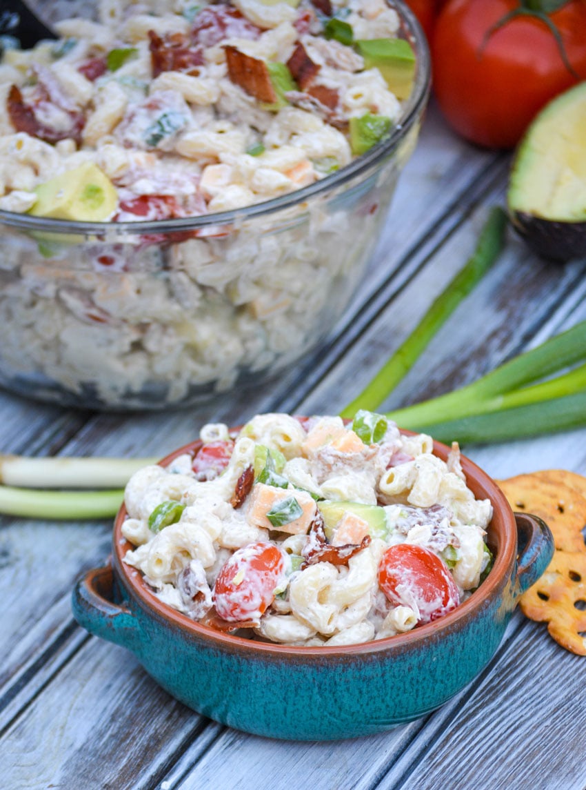 Chicken Club Pasta Salad - 4 Sons 'R' Us