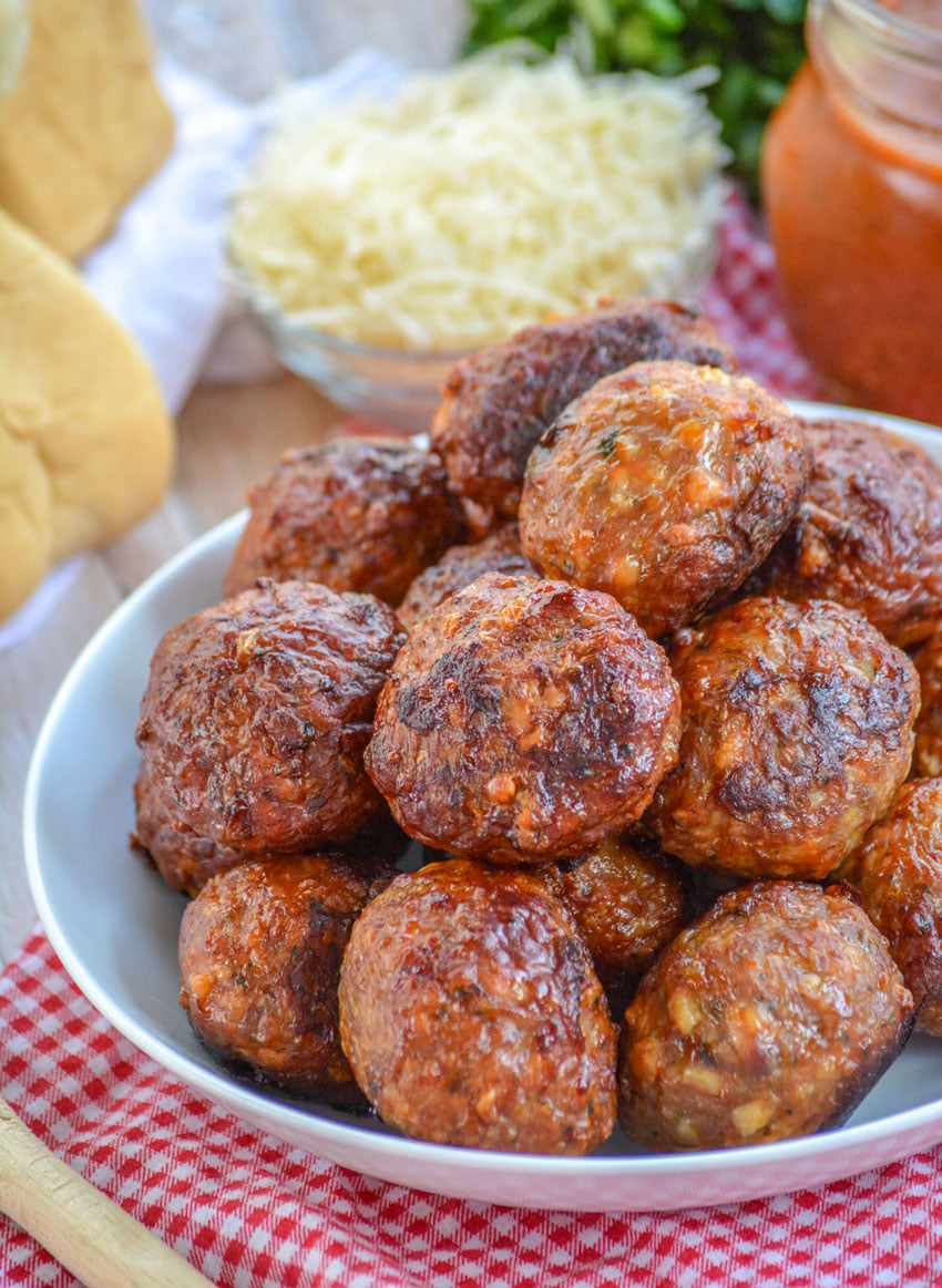 Nonna's-Homemade-Italian-Meatballs-with-Mozzarella - 4 Sons 'R' Us