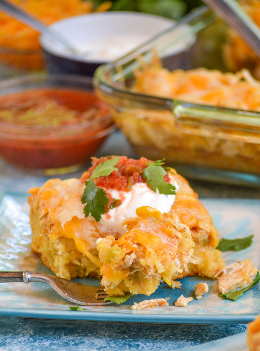 Chicken Tamale Casserole 4 Sons 'R' Us