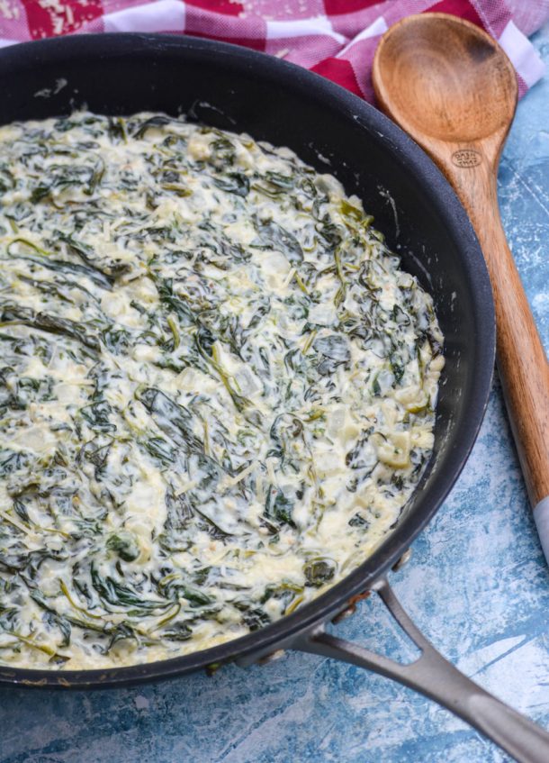 Steakhouse Style Creamed Spinach - 4 Sons 'R' Us