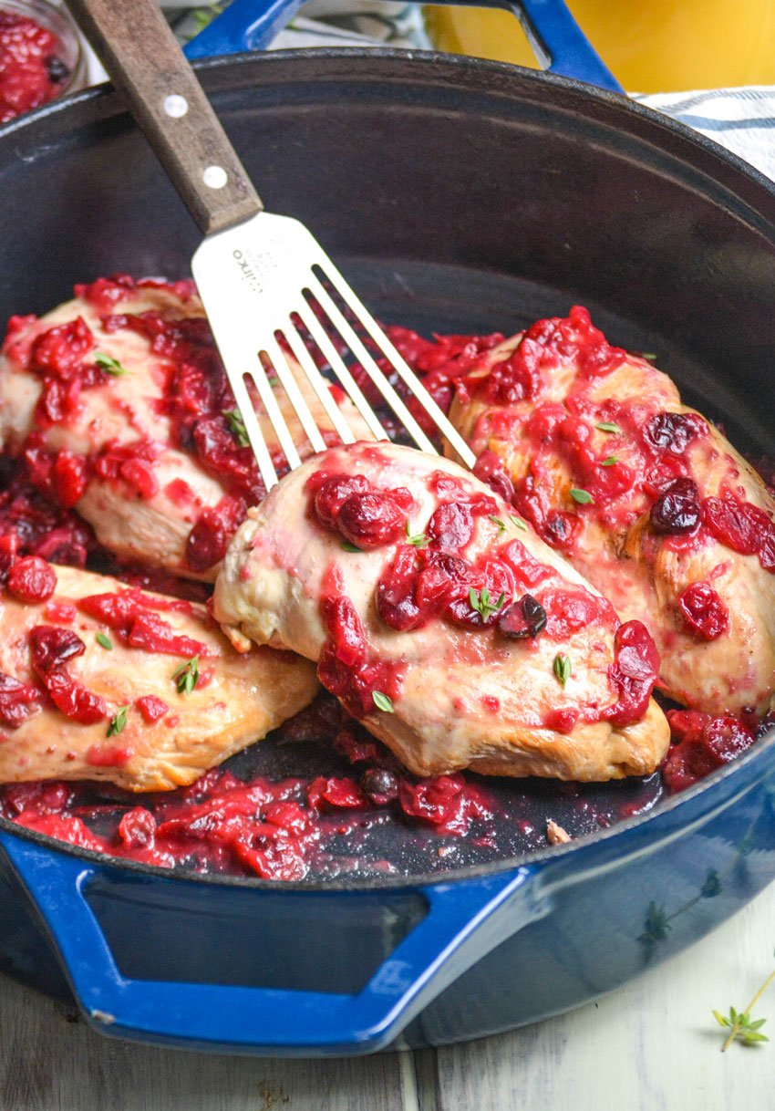 Cranberry Orange Chicken - 4 Sons 'R' Us