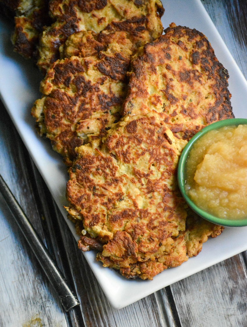 Crispy Mashed Potato & Stuffing Pancakes 4 Sons 'R' Us
