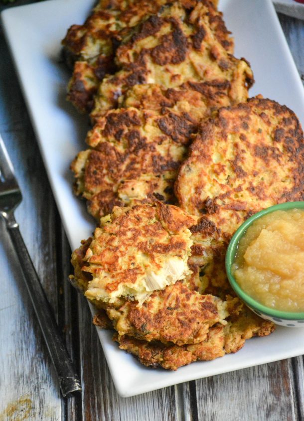 Crispy Mashed Potato & Stuffing Pancakes - 4 Sons 'R' Us