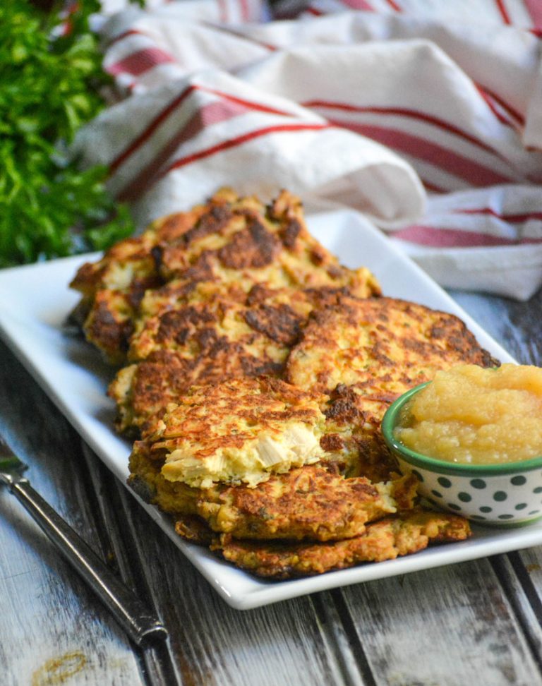 Crispy Mashed Potato & Stuffing Pancakes 4 Sons 'R' Us