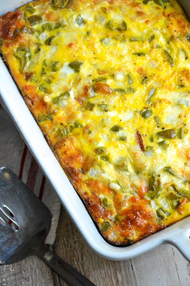 Italian Breakfast Bake Casserole - 4 Sons 'R' Us