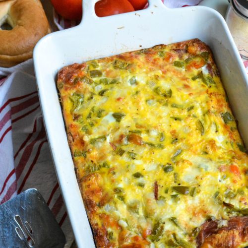 Italian Breakfast Bake Casserole - 4 Sons 'R' Us