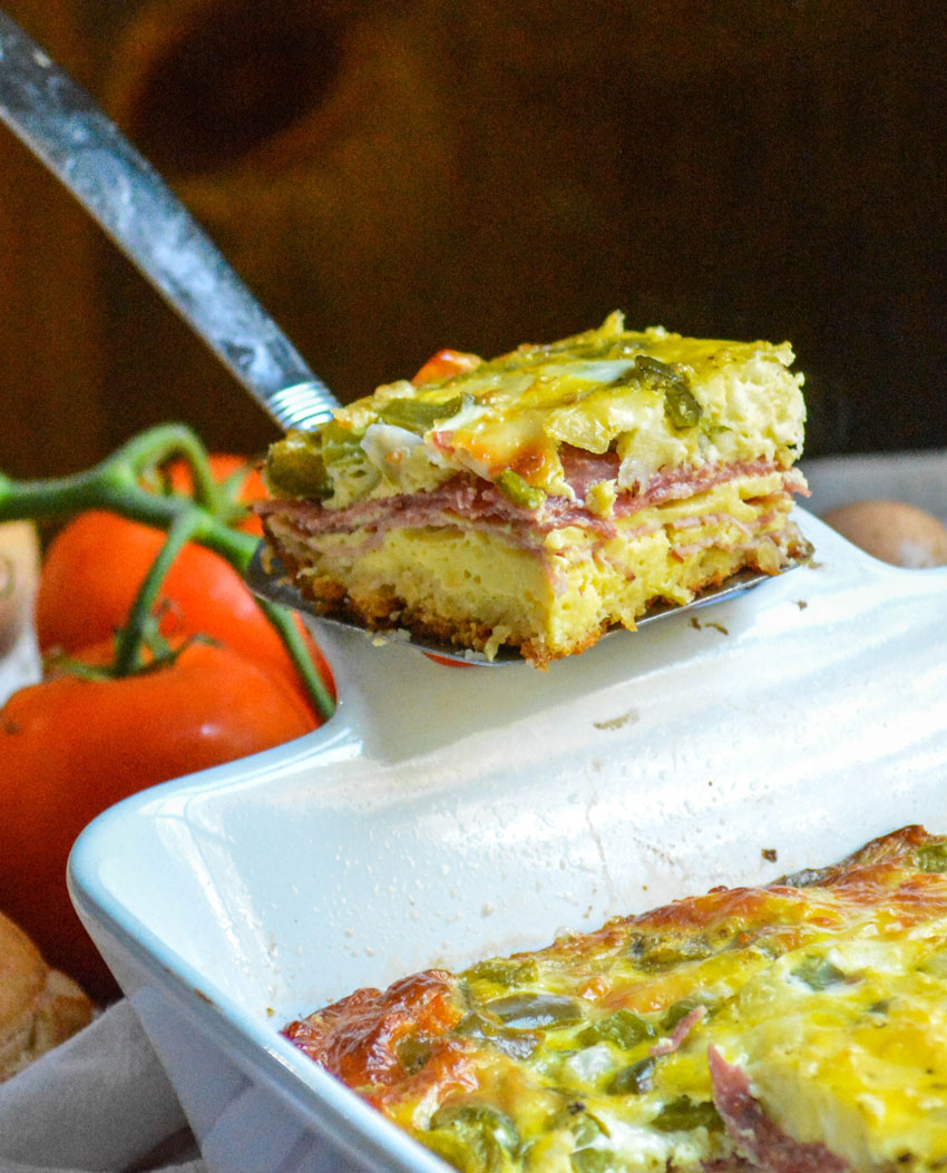 Italian Breakfast Bake Casserole - 4 Sons 'R' Us