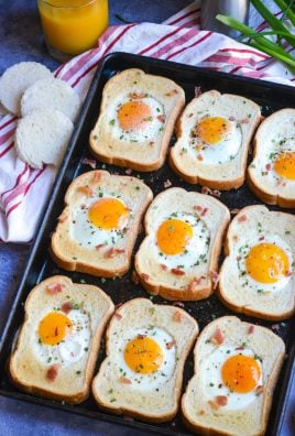 Sheet Pan Egg In A Hole