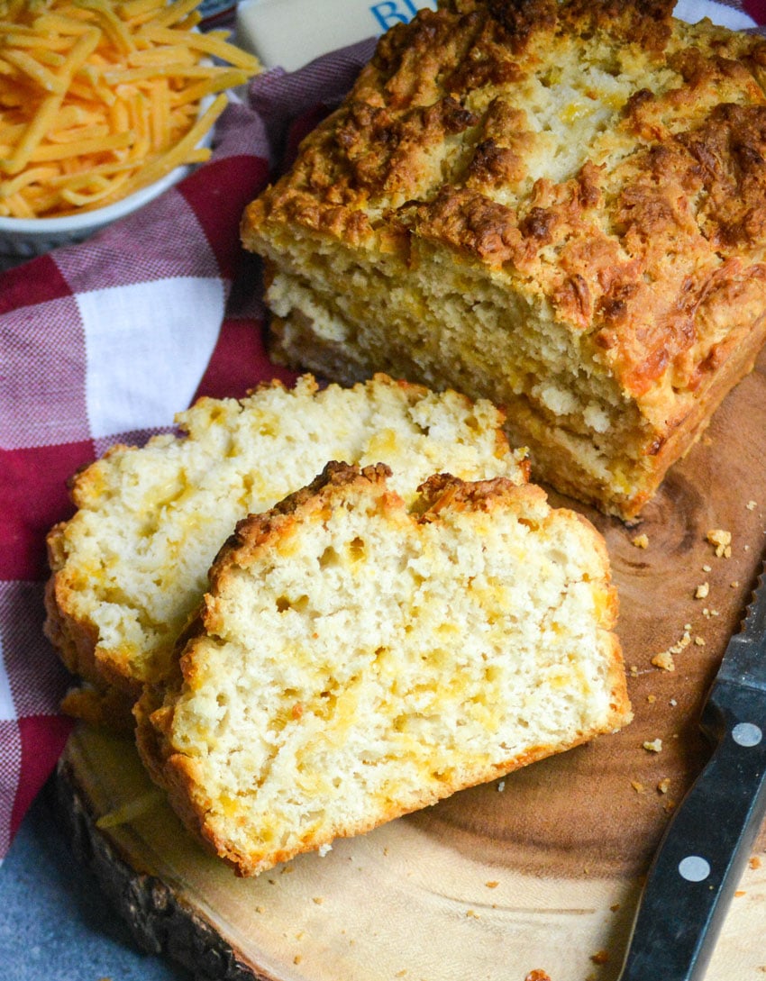 Cheesy Beer Bread