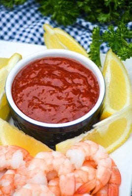 Easy Homemade Cocktail Sauce