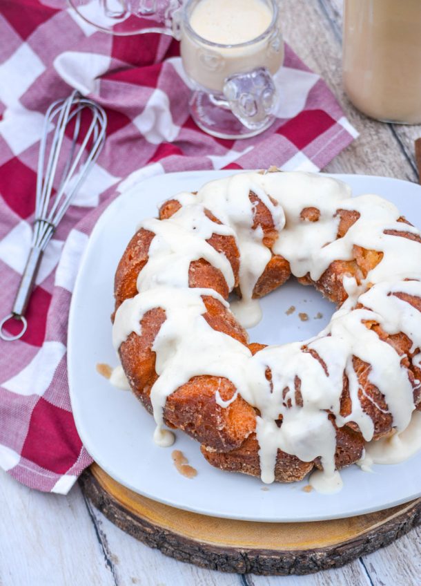 Eggnog Monkey Bread 4 Sons 'R' Us