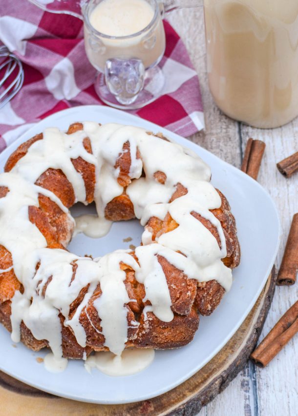 Eggnog Monkey Bread 4 Sons 'R' Us