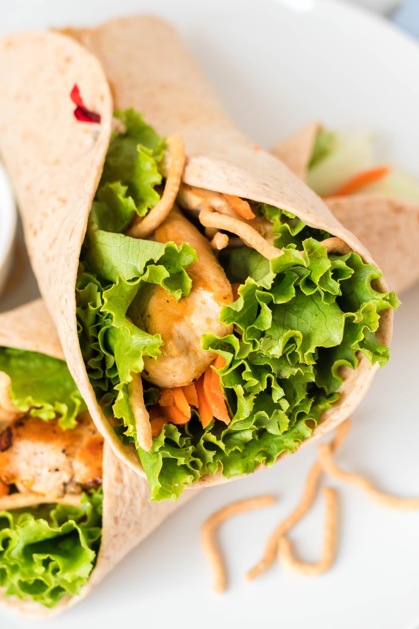 Asian Chicken Wraps - 4 Sons 'R' Us