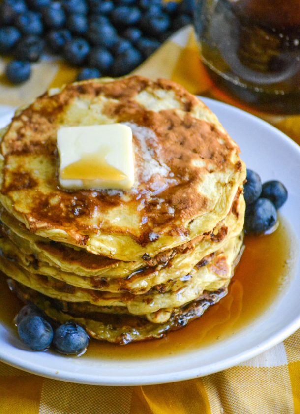 Fluffy Cottage Cheese Pancakes - 4 Sons 'R' Us