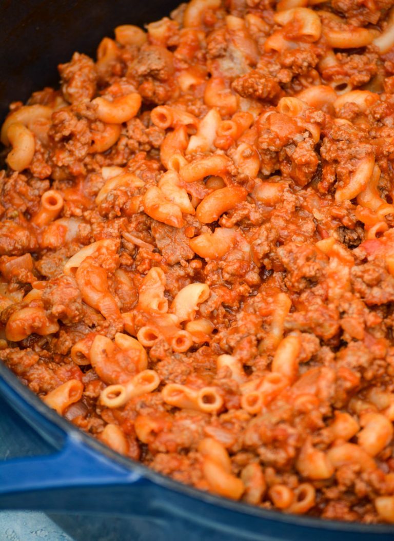 Homemade Beefaroni - 4 Sons 'R' Us