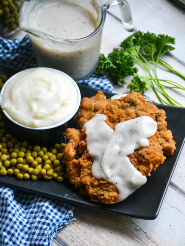 Grandma's Country Fried Steak with Gravy - 4 Sons 'R' Us