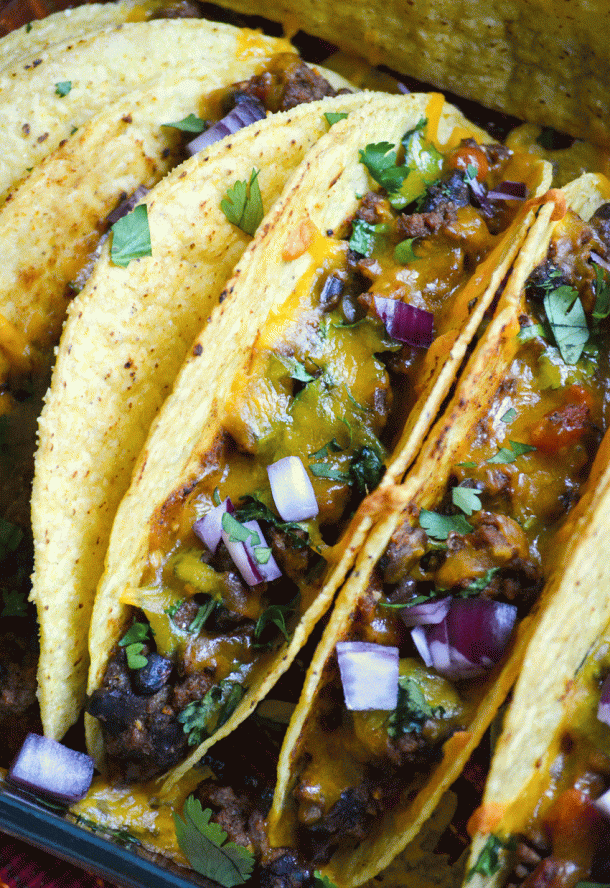 Oven Baked Tacos - 4 Sons 'R' Us