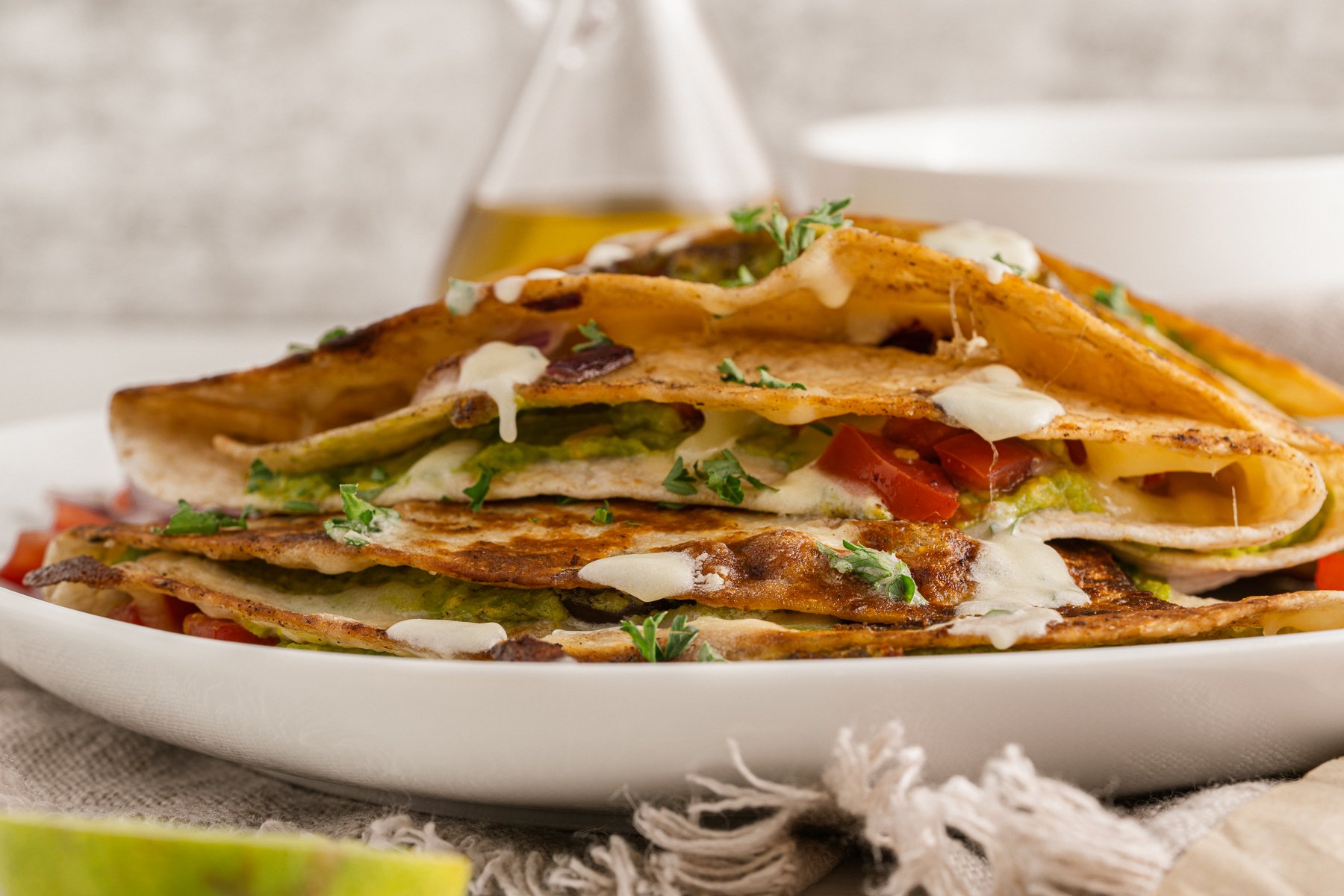 Tortilla Hack Recipe TikTok Folded Quesadillas 4 Sons 'R' Us