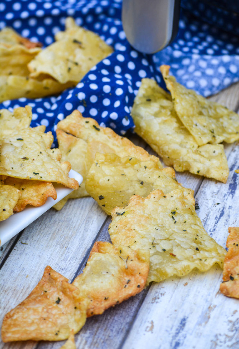 Air Fryer Lasagna Pasta Chips 4 Sons 'R' Us