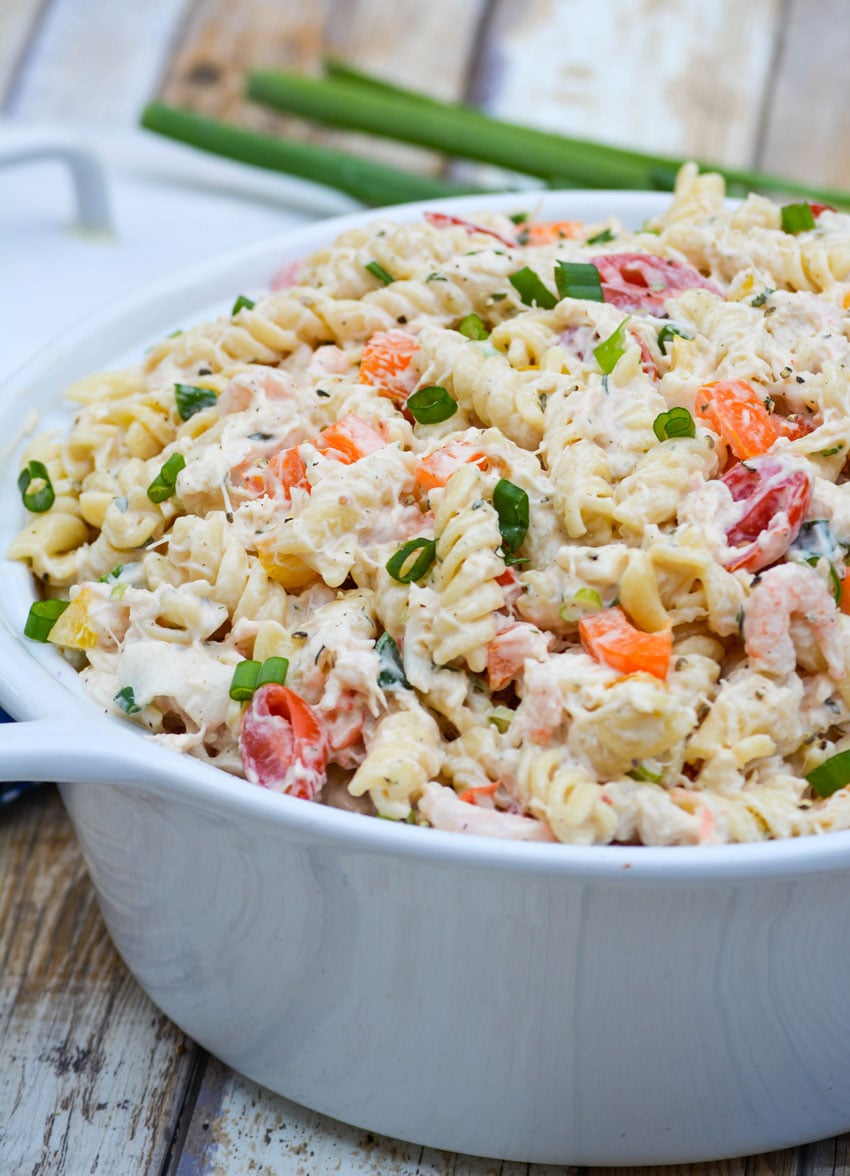 Seafood Pasta Salad - 4 Sons 'R' Us