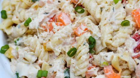 Seafood Pasta Salad - The Red Painted Cottage